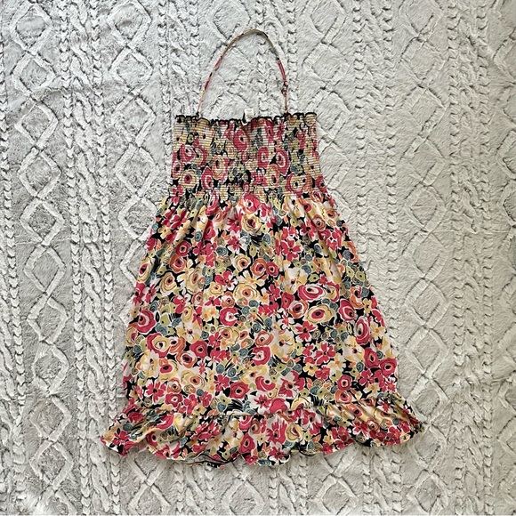 Loft Floral Flowy Summer Dress size medium - Picture 2 of 9